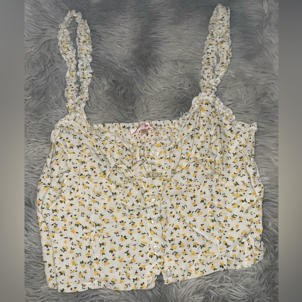Floral Print Women's Top
